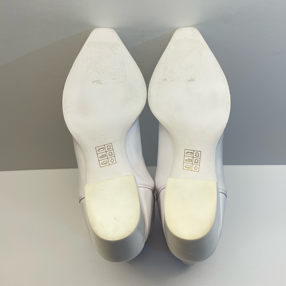 JEFFREY CAMPBELL Floured Western Boot in White Size 7 - Picture 11 of 11